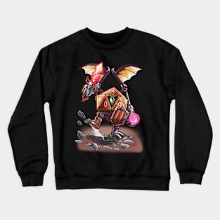 Dice, Spells, and Steel: The Epic Adventures of the Tabletop Warrior Mage Crewneck Sweatshirt